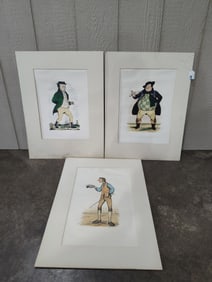 1930s Philip Reed Woodblock Prints