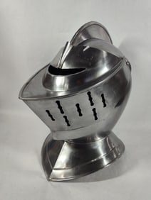 Medieval Metal Knight Helmet