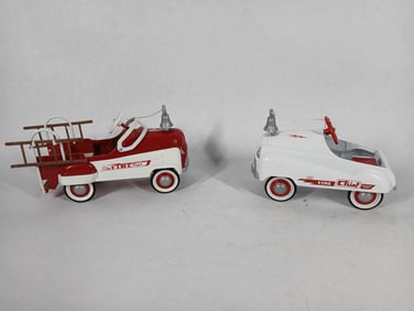 Mini Fire Truck Pedal Cars