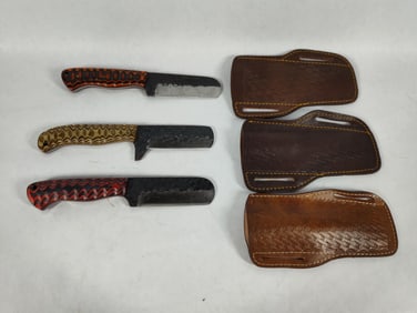 Custom Hand Forged Cowboy Skinner Knives
