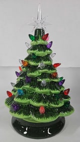 Ceramic Lighted Christmas Tree