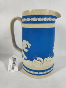 Copeland Spode Hunting Dog Pitcher