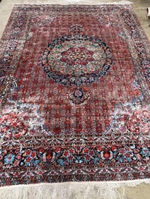 Large Antique Persian Wool Rug