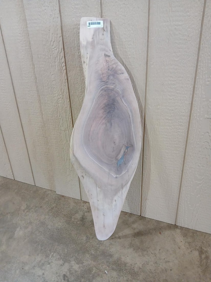 Walnut & Epoxy Wood Slab: 43.5x 13, unfinished. Approx 1.25 inches thick
