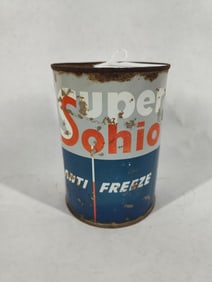 Super Sohio Antifreeze Quart Can