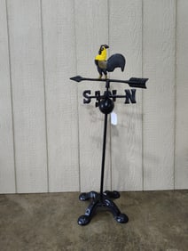 Cast Iron Rooster Weathervane