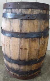 Wooden Bourbon Barrel