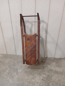 Princess Wooden Sled