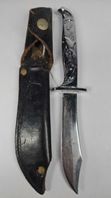 Saladmaster 205 Bowie Duck Handle Hunting Knife