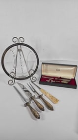 Sterling & Bone Handled Utensils