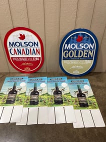 Molson & Ashbourne Liqueur Signs