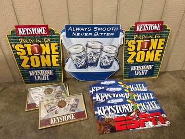 Keystone & Keystone Light Beer Advertising