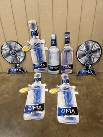 Zima Beer Advertising Tin Signs