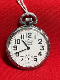 North Star17J Rail Road Watch
