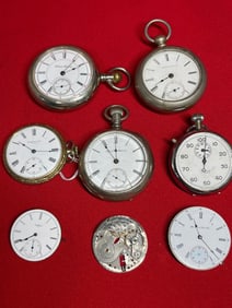 8 Misc Pockets Watches