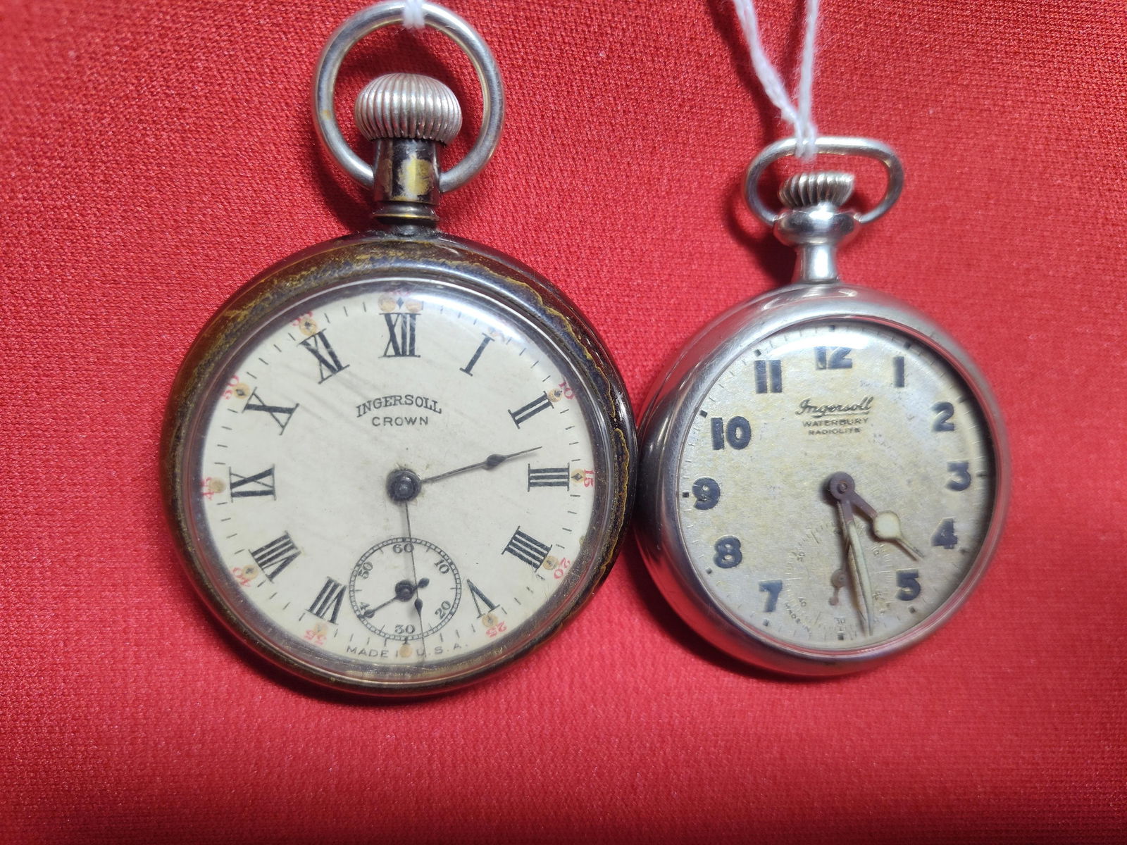 Pair of Ingersoll Pocket Watches (1 of 2)