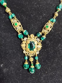 Austro Hungarian pendant necklace