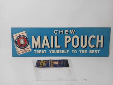 SS Cardboard Mail Pouch Store display and match book