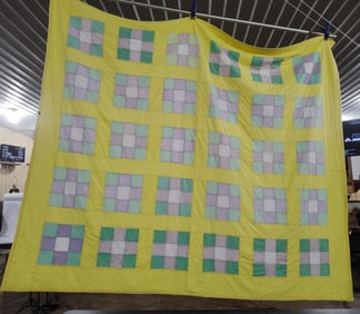 Pastel Checker Quilt