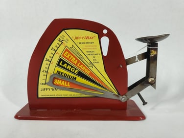 Jiffy-Way egg scale