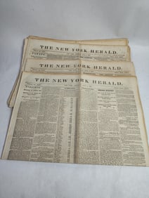 1865 New York Herald Newspaper