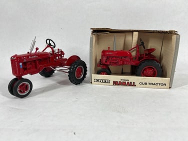 Ertl Farmall NF Model B tractor & Cub Tractor