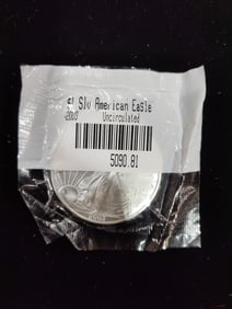 2003 UNC Silver American Eagle Dollar