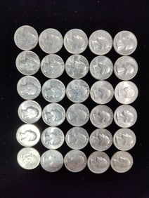 30 - 1976 Bicentennial Washington quarters