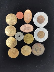 Misc. Lot of Medallions, Tokens including Sacajawea coins
