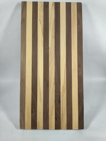Multi Wood Striped Cutting Board