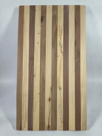 Multi Wood Striped Cutting Board