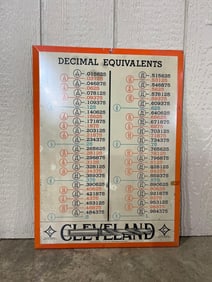 Cleveland Drill Co Decimal Chart
