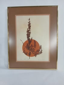 Framed, signed and numbered Limited Edition Autumn Poetry No. 9 of 23 artist signed
