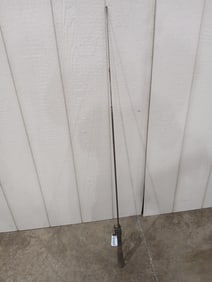 1940s Early Fishing Reel & Pole