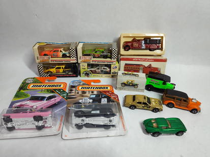 Large lot of collectible 1/64 scale cars and models inc. Matchbox, Nascar, Racing Collec. and more: this lot includes 10+ 1/64 scale model cars. please see photos for full lot description as most of the models are in original packaging