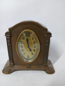 Brass Decorated Clock