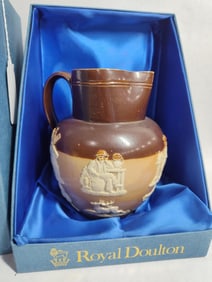 Harvest Lambeth Ware Royal Doulton Hunting Jug