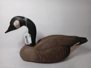 Composite full body Canada Goose w/ glass eyes