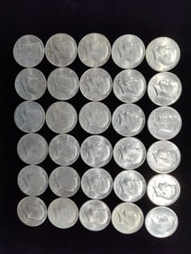 30 Kennedy 1/2 dollars 1971 and newer