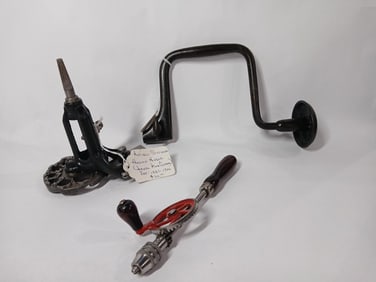John S. Fray Brace, Hand Drill, and Dowel Rod Cutter