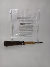 Decatur Coffin Co Spiral Screw Driver