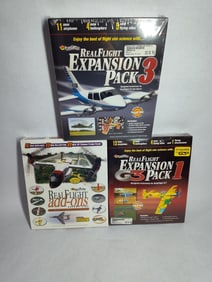 Great Planes Flight simulator add on and extension packs for computer hard drives
