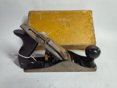 Stanley No. 3 Bailey smooth bottom plane with original box