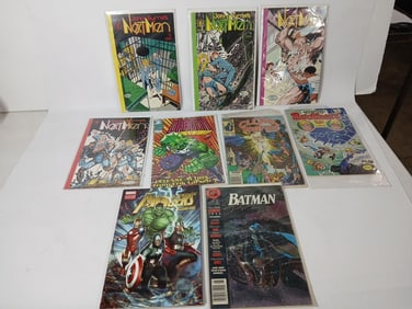 Comic Book lot inc. Marvel, DC, The Savage Dragon, Batman, Avengers,The Brothers, Cloak & Dagger etc