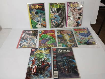 Comic Book lot inc. Marvel, DC, The Savage Dragon, Batman, Avengers,The Brothers, Cloak & Dagger etc: This lot is loaded with great older as well as newer comics.