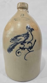 JL. & CW. Underwood Decorated 2 Gallon Jug