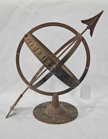 Zodiac Sign Armillary Globe