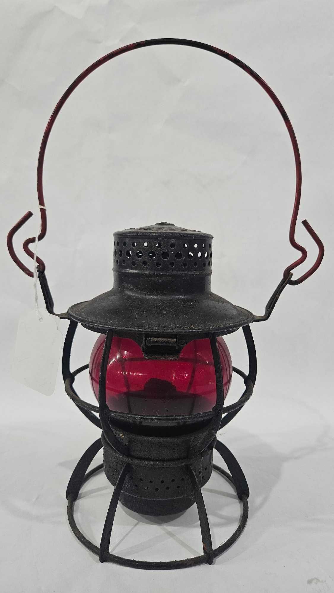NYCS Red Globe Lantern (1 of 5)