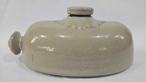 English Stoneware Footwarmer