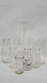 United Dairy, Clover Leaf, Triangle Dairy, Ohio Valley & Other Milk Bottles
